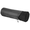 Huggy blanket and pouch in black-solid
