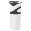 Wave insulated tumbler in white-solid