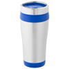 Elwood insulated tumbler in silver-and-blue