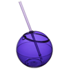 Fiesta ball and straw in purple