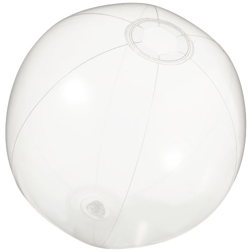 Ibiza transparent beach ball in transparent-clear