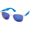 California sunglasses in blue-and-transparent