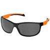 Fresno sunglasses in black-solid-and-orange