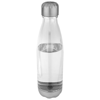 Aqua sports bottle in transparent-clear