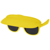 Miami visor sunglasses in yellow