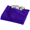Squat wrist band with zipper in purple