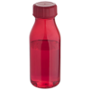 Square sports bottle in red