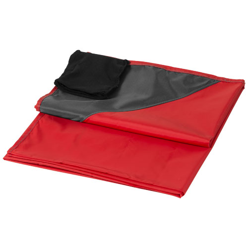 Stow and Go outdoor blanket in red