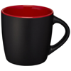 Riviera Ceramic Mug in black-solid-and-red