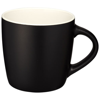 Riviera Ceramic Mug in black-solid-and-white-solid