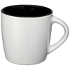 Aztec Ceramic Mug in white-solid-and-black-solid