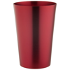 Glimmer pint glass in red