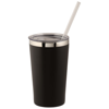 Thor copper vacuum insulated tumbler in black-solid