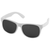 Retro sunglasses - solid in white-solid