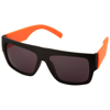 Ocean sunglasses in orange-and-black-solid