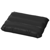 Wave inflatable pillow in black-solid