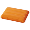 Wave inflatable pillow in orange