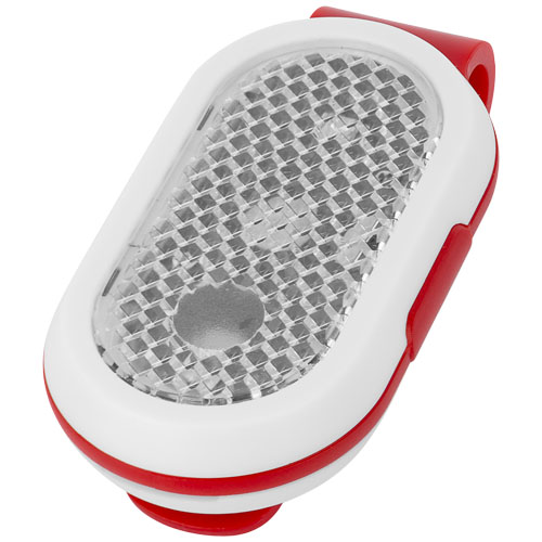 Klip reflector light in white-solid-and-red