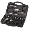 28-piece tool box in black-solid