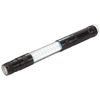 Telescopic Flashlight with COB Sidelight in black-solid