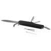 Emmy 9 function pocket knife in black-solid