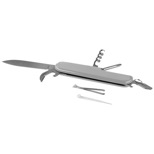Emmy 9 function pocket knife in grey