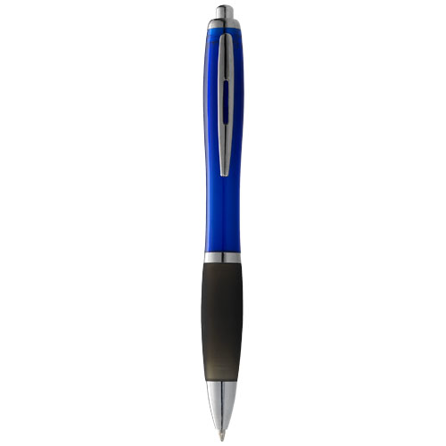 Nash ballpoint pen in blue-and-black-solid