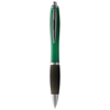 Nash ballpoint pen in green-and-black-solid