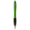 Nash ballpoint pen in lime-and-black-solid