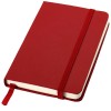 Classic A6 hard cover pocket notebook in red