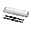 Dublin Pen Set in black-solid-and-silver