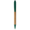 Borneo ballpoint pen in natural-and-green