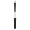Gumi stylus ballpoint pen in silver-and-black-solid