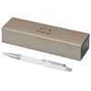 Vector ballpoint pen in white-solid-and-silver