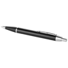 IM ballpoint pen in black-solid-and-silver