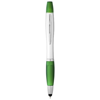 Nash stylus ballpoint pen and highlighter in green