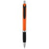 Turbo ballpoint pen in orange-and-black-solid