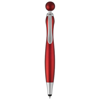 Naples stylus ballpoint pen in red