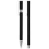 Oval Ballpoint Pen set in black-solid