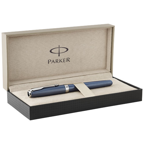 Parker Sonnet expectations rollerball pen in blue-and-silver