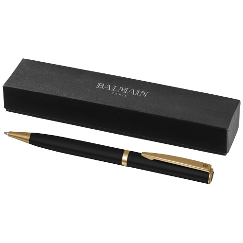 Hercule Lacquered Ballpoint Pen in black-solid