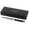 Empire Stylus Ballpoint Pen in silver-and-black-solid