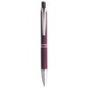 Jewel ballpoint pen in plum