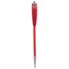 Tavas ballpoint pen in transparent-and-red