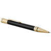 Duofold Premium ballpoint pen in black-solid-and-gold