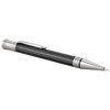 Duofold Premium ballpoint pen in black-solid-and-silver