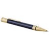 Duofold Premium ballpoint pen in navy-and-gold