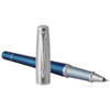 Urban Premium rollerball pen in blue-and-silver