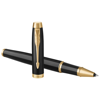 IM rollerball pen in black-solid-and-gold
