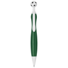 Naples football ballpoint pen in green